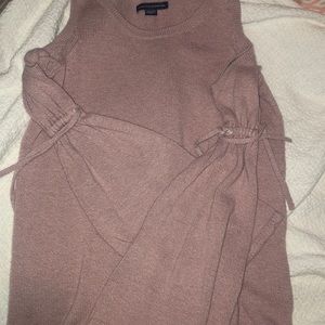 Cold shoulder sweater!